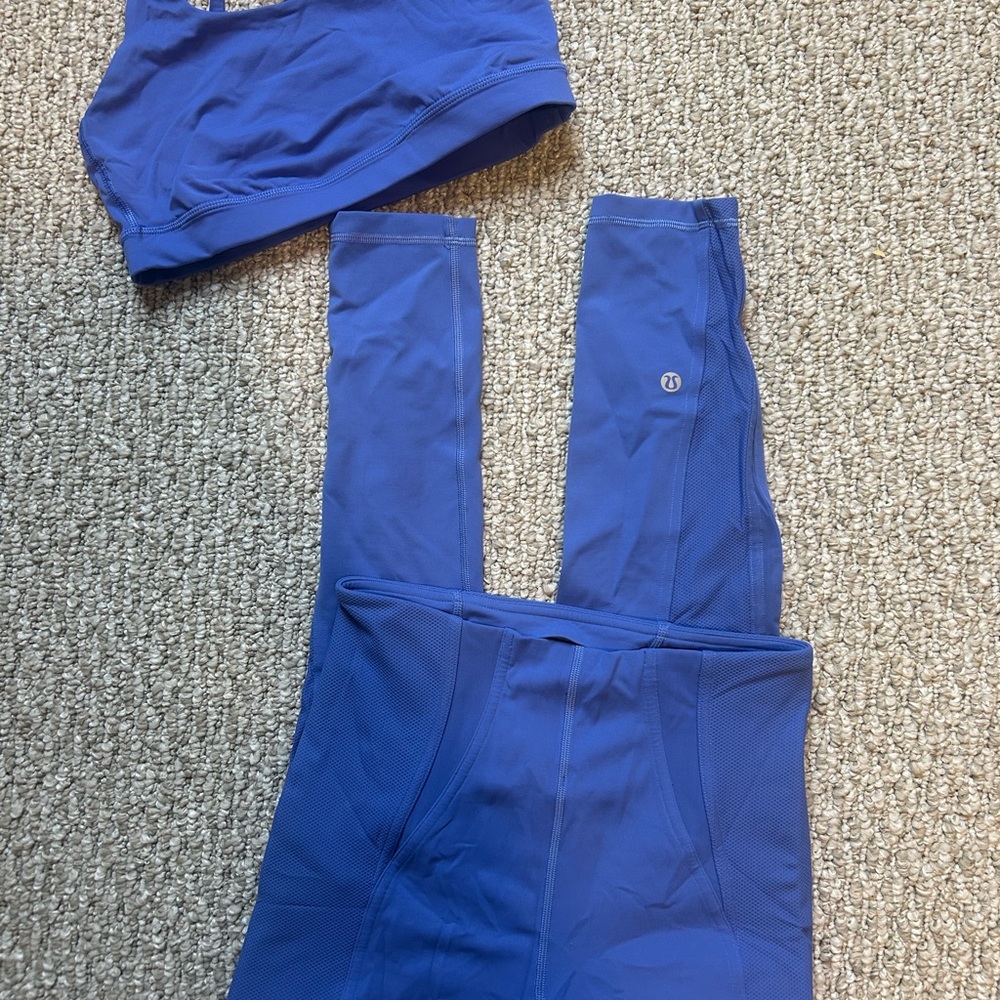 lululemon athletica Cobalt Blue Leggings